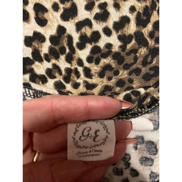 Grace & Emma Leopard Tee - Picture 2 of 2